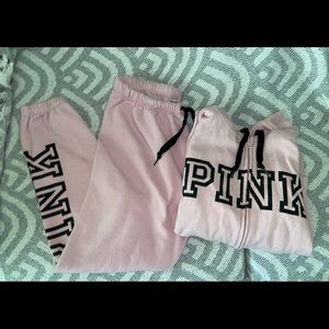 PINK lounge top and bottom set
